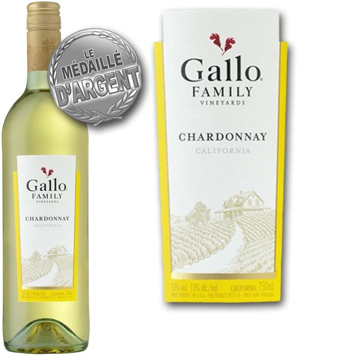Gallo Family Chardonnay - Vin blanc de Californie 2023
