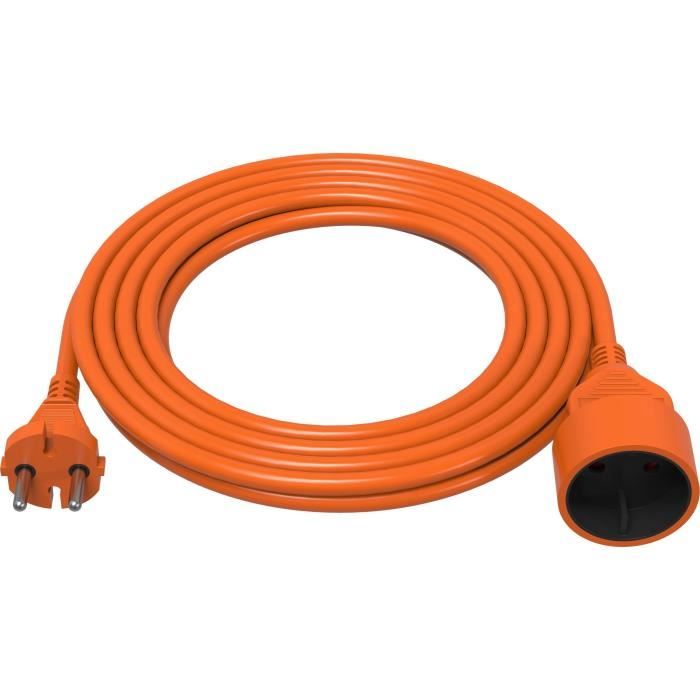 Rallonge extérieure - GAO - H05VV-F 2x1,5mm˛- 50m, robuste, résistante