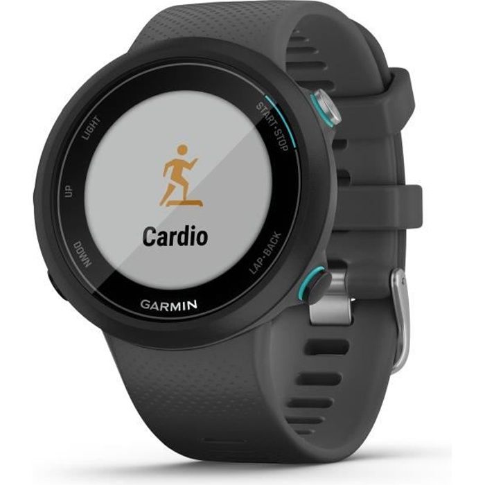 Montre connectÈe natation - GARMIN Swim 2 - Noir - Capteur de frÈquence cardiaque - Suivi natation