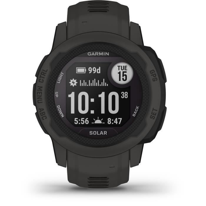 Montre connectÈe - GARMIN - Instinct 2S Solar - Graphite
