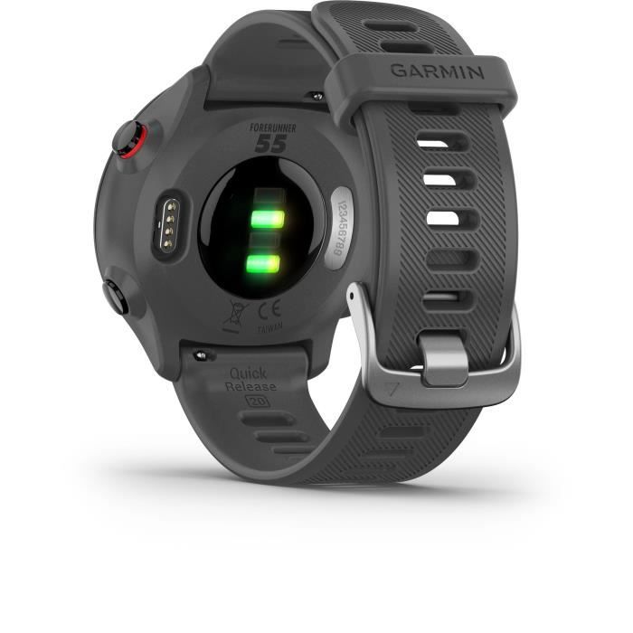 Montre connectÈe sport - GARMIN - Forerunner 55 - Monterra Grey (Gris)