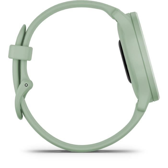 GARMIN Vivomove Sport - Montre de sport connectÈe a aiguilles et Ècran tactile - Vert d'eau silver
