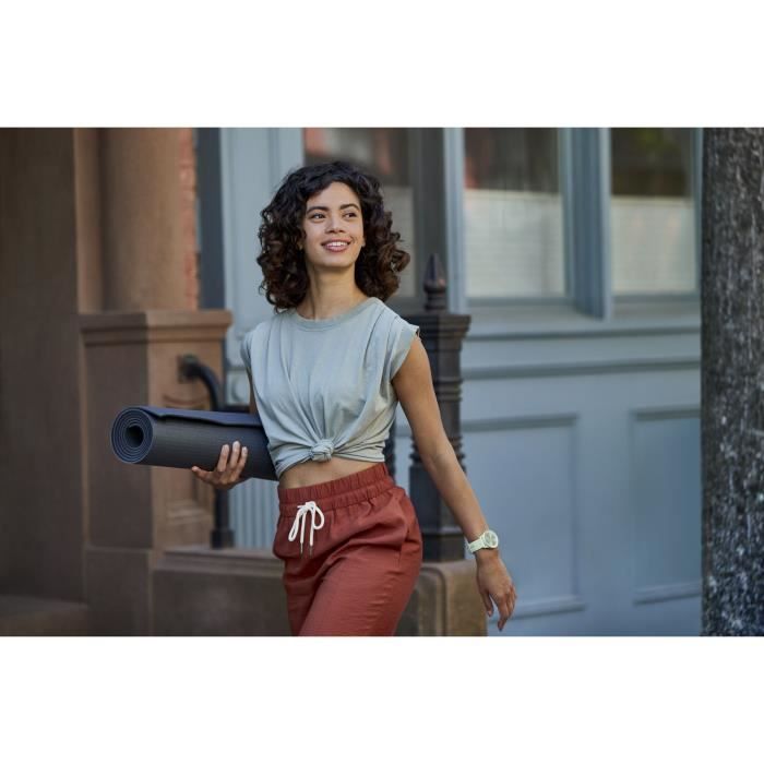 GARMIN Vivomove Sport - Montre de sport connectÈe a aiguilles et Ècran tactile - Vert d'eau silver