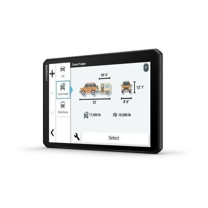 GPS GARMIN Camper 895 - …cran 8 - ItinÈraires personnalisÈs - Alertes spÈcifiques