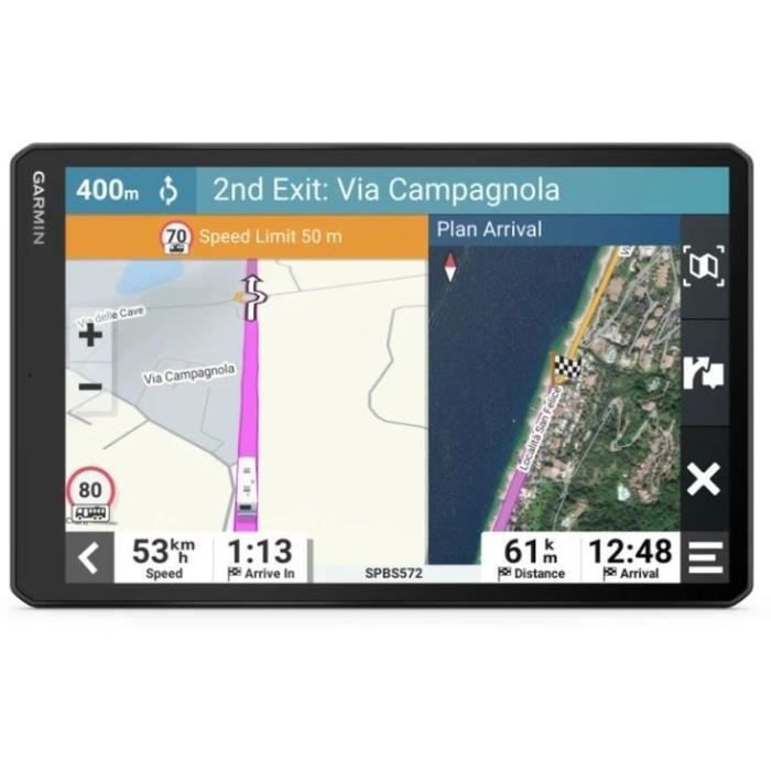 GPS GARMIN Camper 1095 - …cran 10 - Double orientation