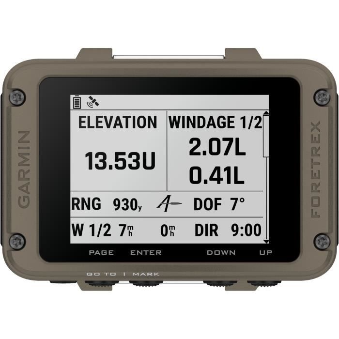 GPS de navigation au poignet - GARMIN - Foretrex 901 - Ballistic Edition