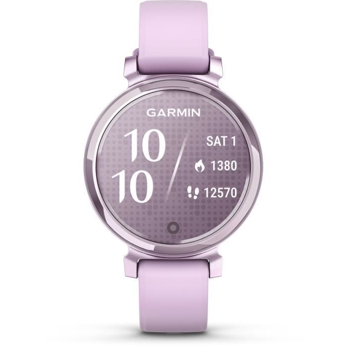 Montre connectÈe - GARMIN - Lily 2 - 25,4 x 21,3 mm - Lilac avec bracelet Lilas