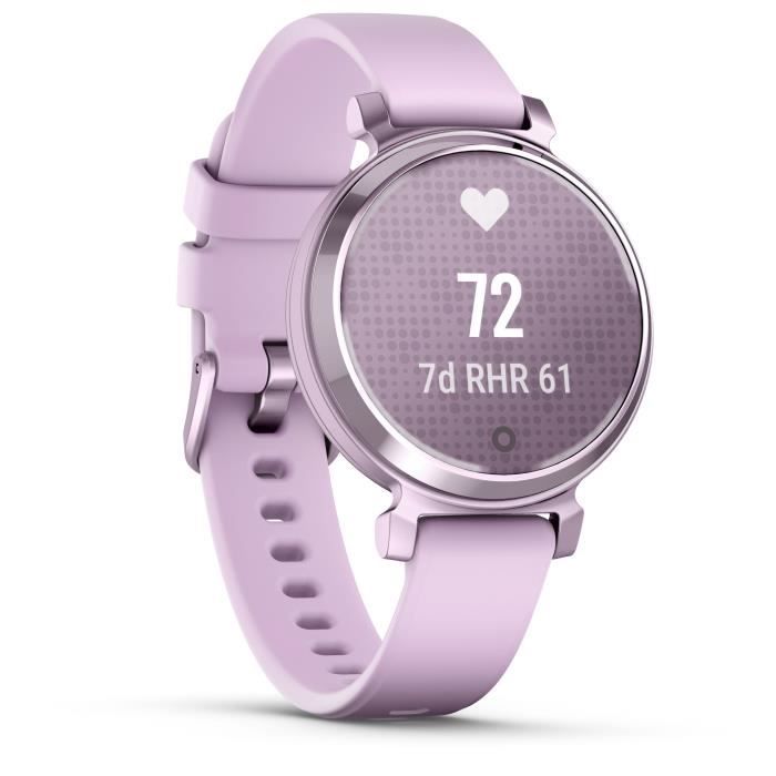 Montre connectée - GARMIN - Lily 2 - 25,4 x 21,3 mm - Lilac avec bracelet Lilas