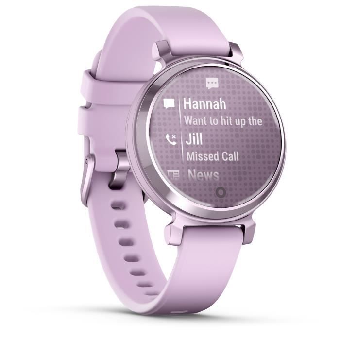 Montre connectÈe - GARMIN - Lily 2 - 25,4 x 21,3 mm - Lilac avec bracelet Lilas
