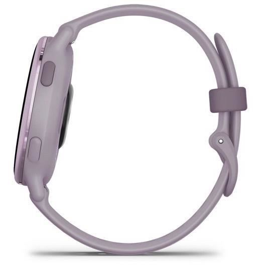 Montre connectÈe Garmin Vivoactive 5, Metallic Orchid avec bracelet violet