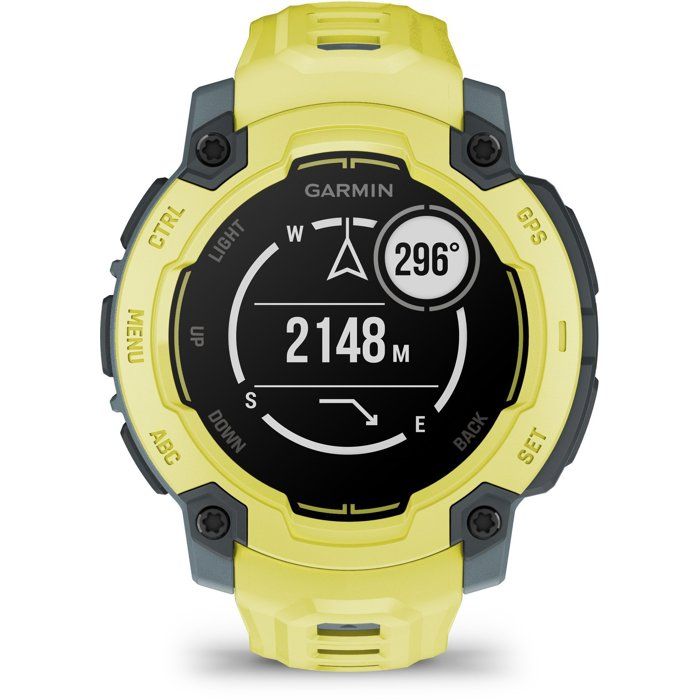 Montre connectée sport - GARMIN - Instinct E - 45 mm - Citron vert