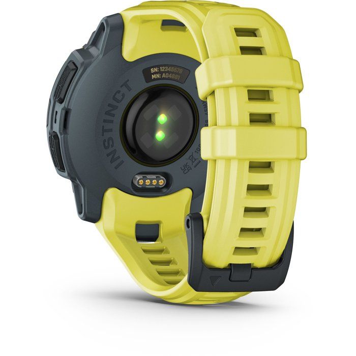 Montre connectée sport - GARMIN - Instinct E - 45 mm - Citron vert
