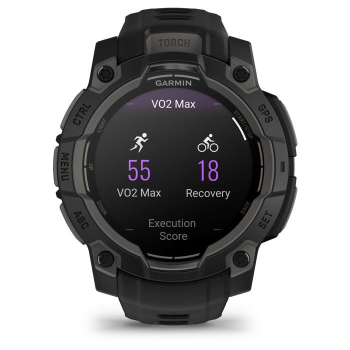 Montre connectée - GARMIN - Instinct 3 - 1,2 - 45 mm - Amoled - Noir