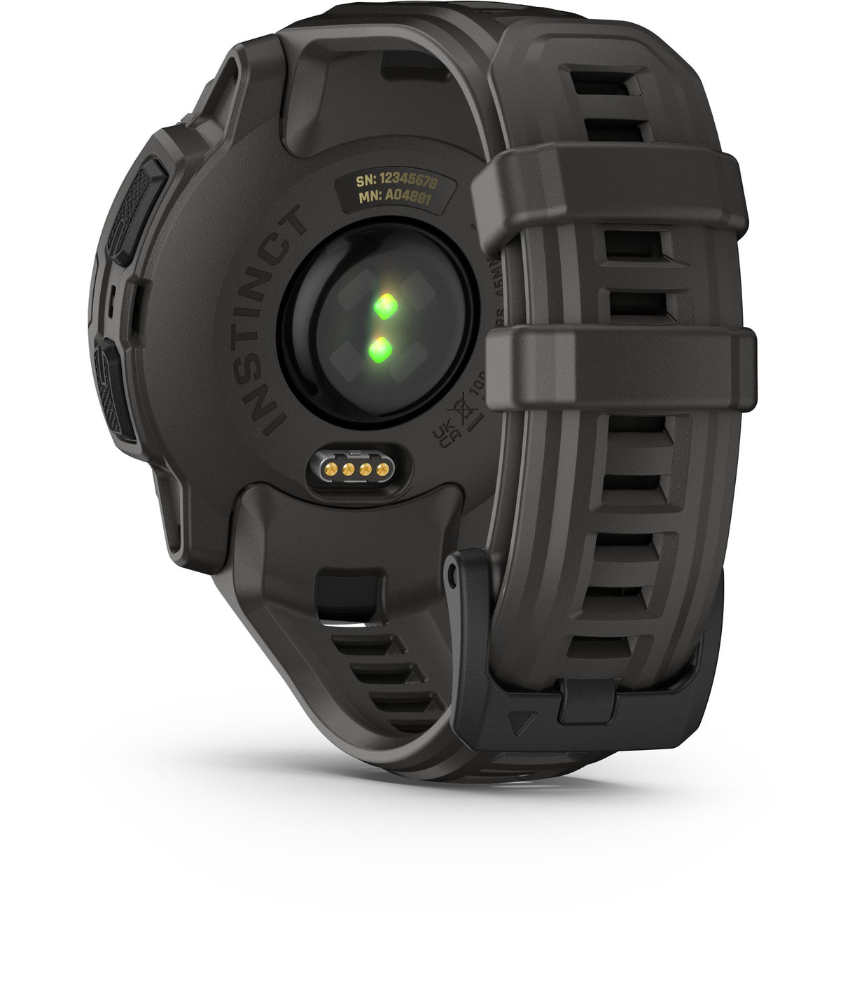 Montre connectée sport - GARMIN - Instinct E - 45 mm - Noir/Gris charbon