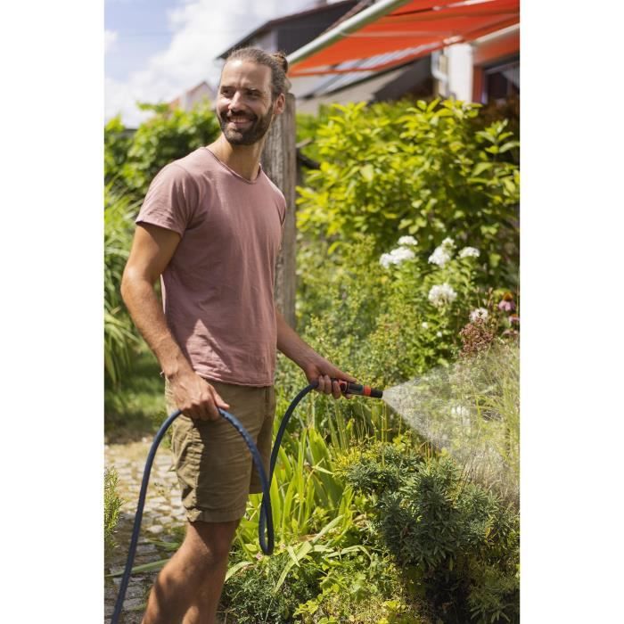 Kit tuyau LianoXtreme 20m - GARDENA - Résistance a la pression : 35 bar - Longueur : 20 m - Ø int. 13 mm