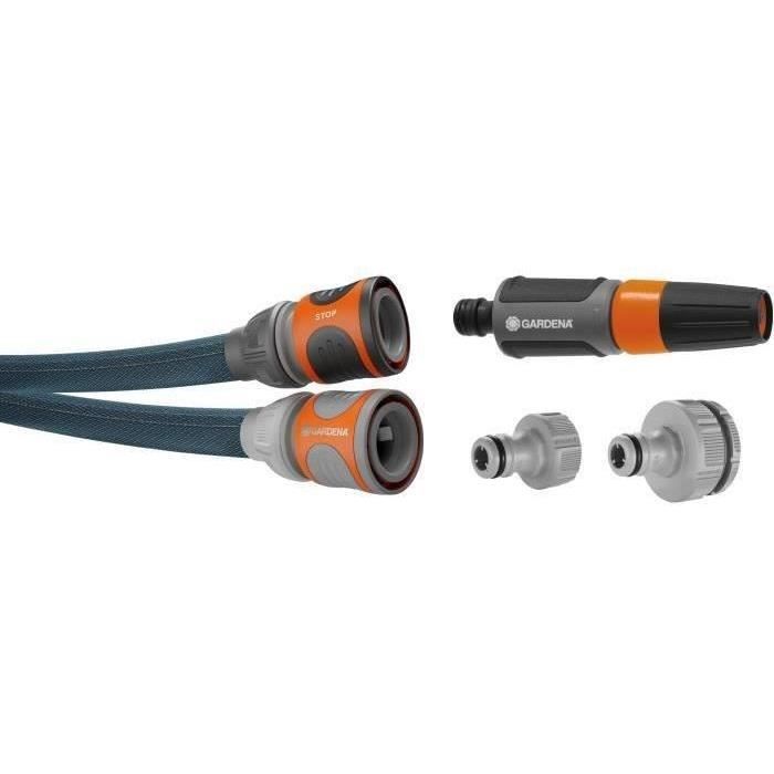 Kit tuyau LianoXtreme 20m - GARDENA - Résistance a la pression : 35 bar - Longueur : 20 m - Ø int. 13 mm