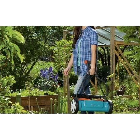 GARDENA Tondeuse hélicoidale 400 Classic Surface tonte max 200m² Hauteur de coupe 12 a 42mm Largeur de coupe 40cm (4018-20)