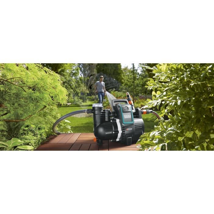Pompe de surface GARDENA - smart Automatic Home and Garden Pump 5000/5 - 5000 l/h - 1300 w