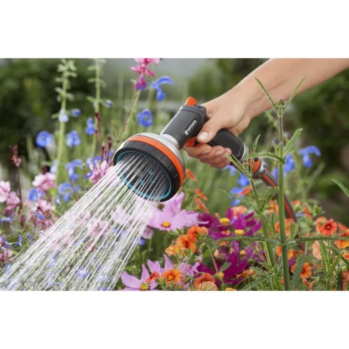 GARDENA Pistolet multi-application Premium Protection anti-gel Original GARDENA System Jets multiples Garantie 2ans