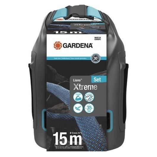 Tuyau LianoXtreme 15m - GARDENA - Résistance a la pression 35 bar - Ø int. 13 mm