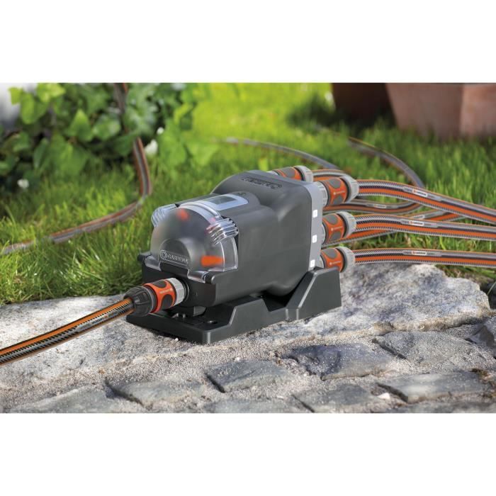 Sélecteur automatique GARDENA - 6 sorties d'eau indépendantes - Connexion unique - Kit raccordement complet