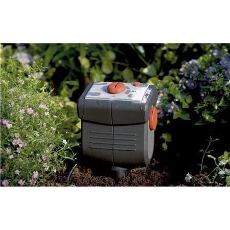 GARDENA Programmateur 6030 Classic Ecran LCD Systeme centralisé Boîtier pour intérieur Branchement sur 230V (1284-20)