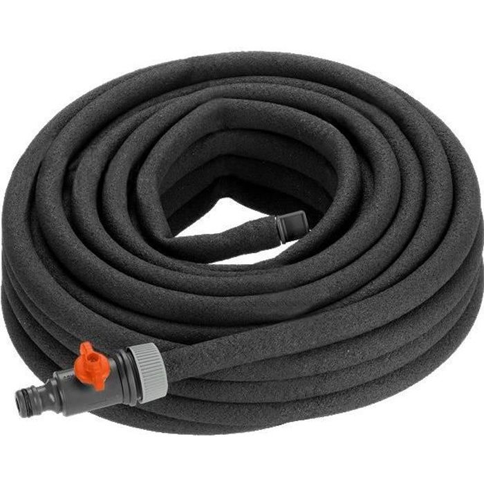 Tuyau d'arrosage micro-poreux GARDENA - Longueur 15m - Débit et pression réglables - Garantie 5 ans