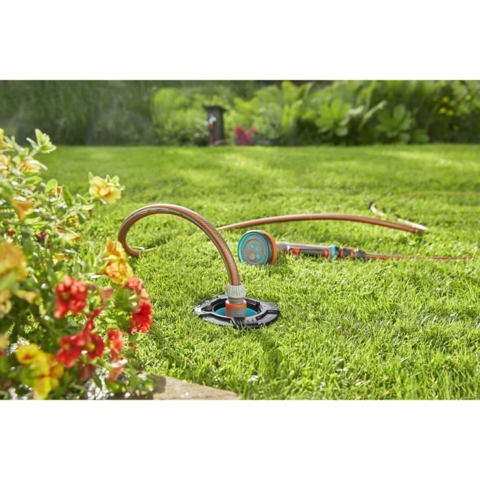 GARDENA Set de Connexion Grand Débit Relier pipeline et systeme d'irrigation automatique a l'alimentation en eau