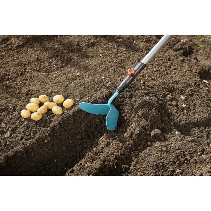 Binette-rayonneur Combisystem GARDENA 16cm - Résistant a la corrosion - Garantie 25 ans