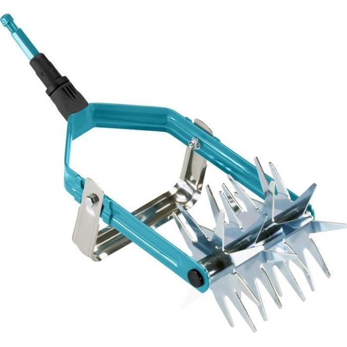 GARDENA Émietteur-sarcleuse 14cm Combisystem – Acier galvanisé haute qualité – Outil ensemencement – Garantie 25 ans (3195-20)