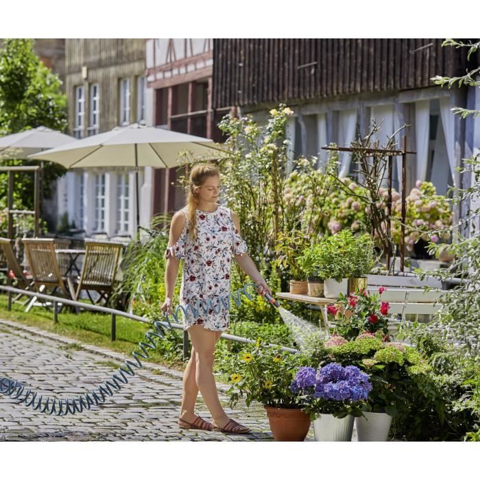 GARDENA Flexible d'arrosage – Longueur 15m – Ř9mm – Arrosage petits espaces – Kit complet avec raccords – Garantie 5 ans (4648-26)