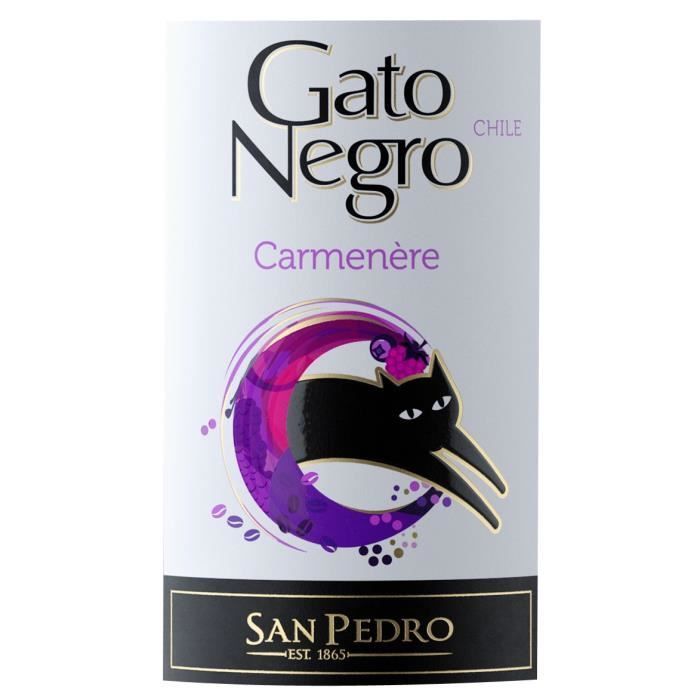 Gato Negro 2024 Carmenere - Vin rouge du Chili
