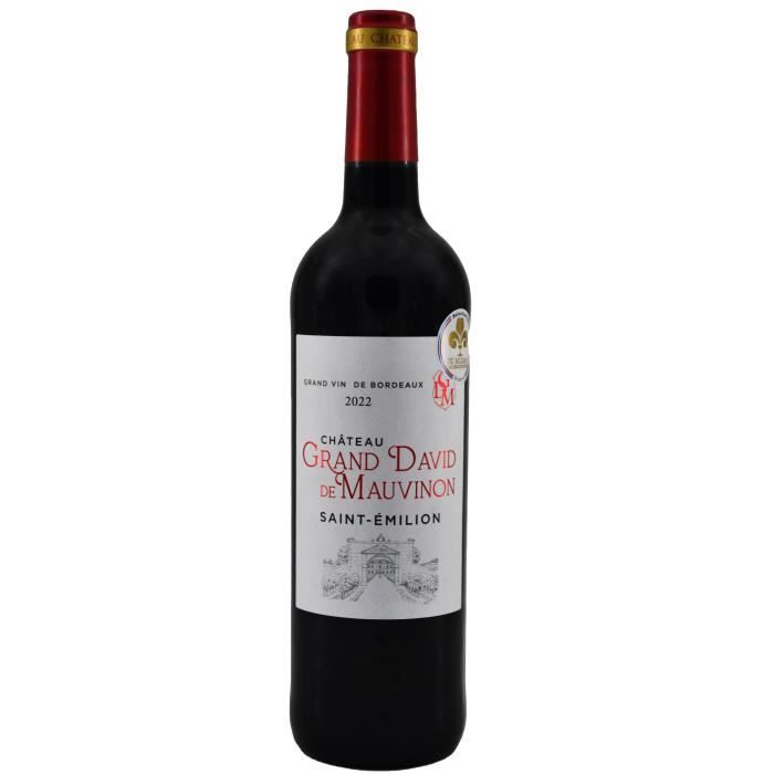 Château Grand David de Mauvignon 2022 Saint-Emilion - Vin rouge de Bordeaux
