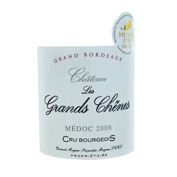 Château les Grands Chenes Médoc 2008 Cru Bourgeois - Vin rouge de Bordeaux