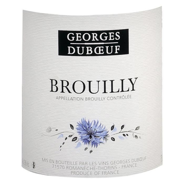 Georges Duboeuf Brouilly - Vin rouge de Beaujolais 2022