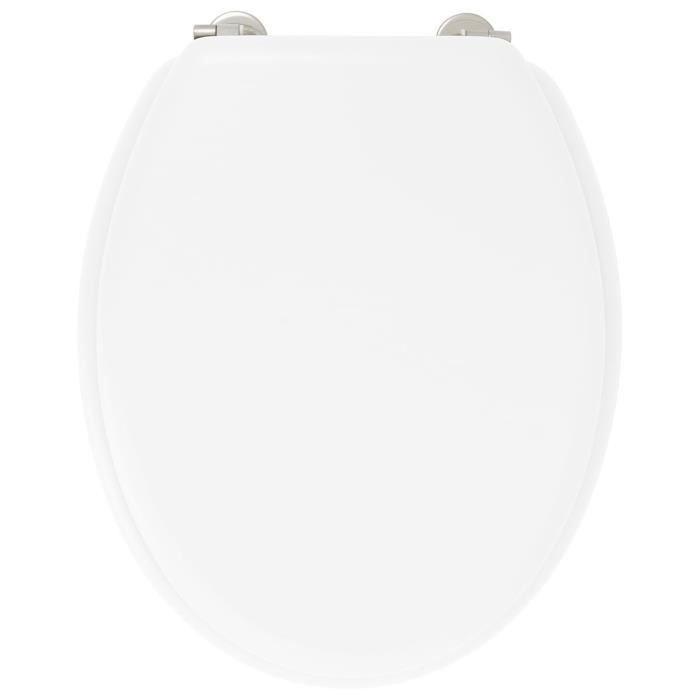 ABATTANT DUPLO BLANC - POUDRE DE BAMBOU