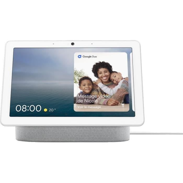 GOOGLE Nest Hub Max - Enceinte connectÈe - Gris clair