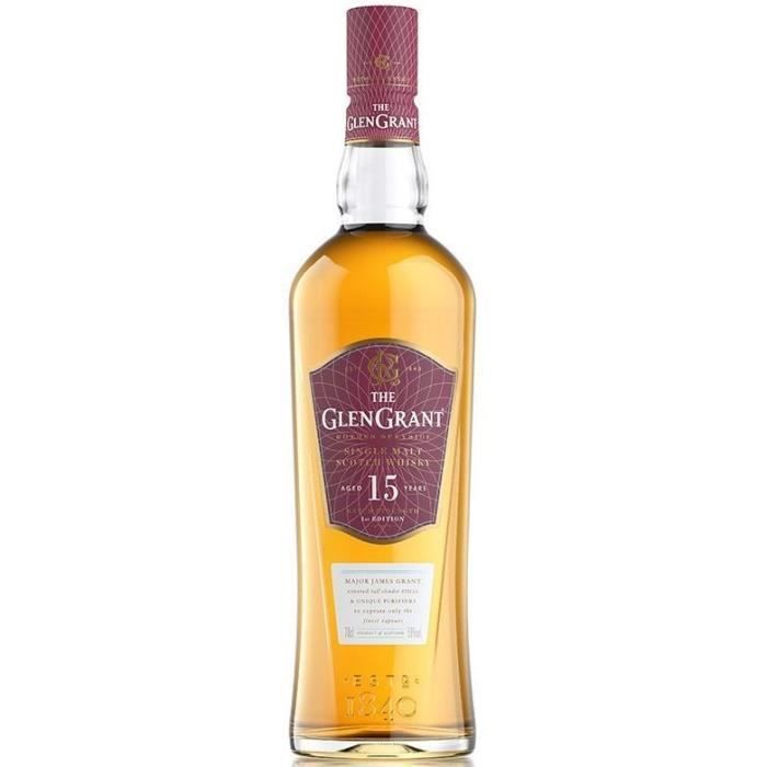 The Glen Grant - 15 ans - Single malt scotch whisky - 50,0% Vol. - 70cl