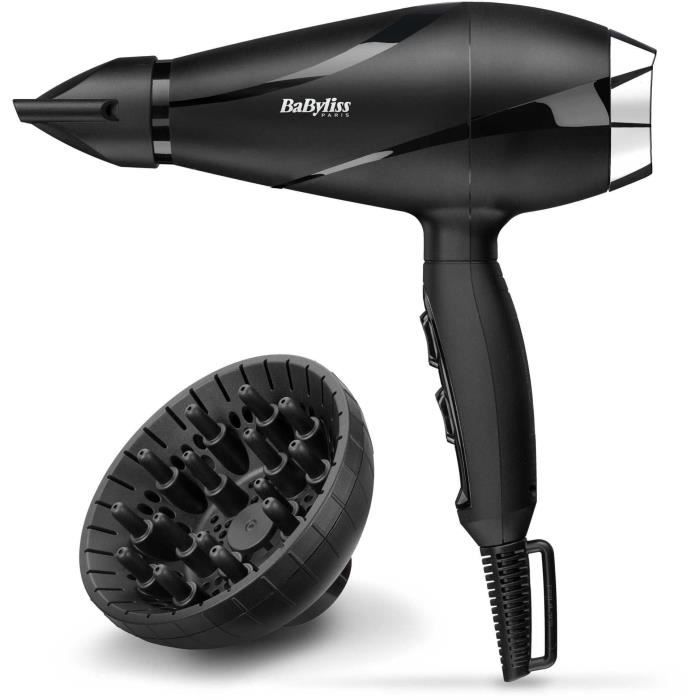 Seche-cheveux - BaByliss - 6713DE Shine Pro 2200 - Moteur AC - FabriquÈ en Italie