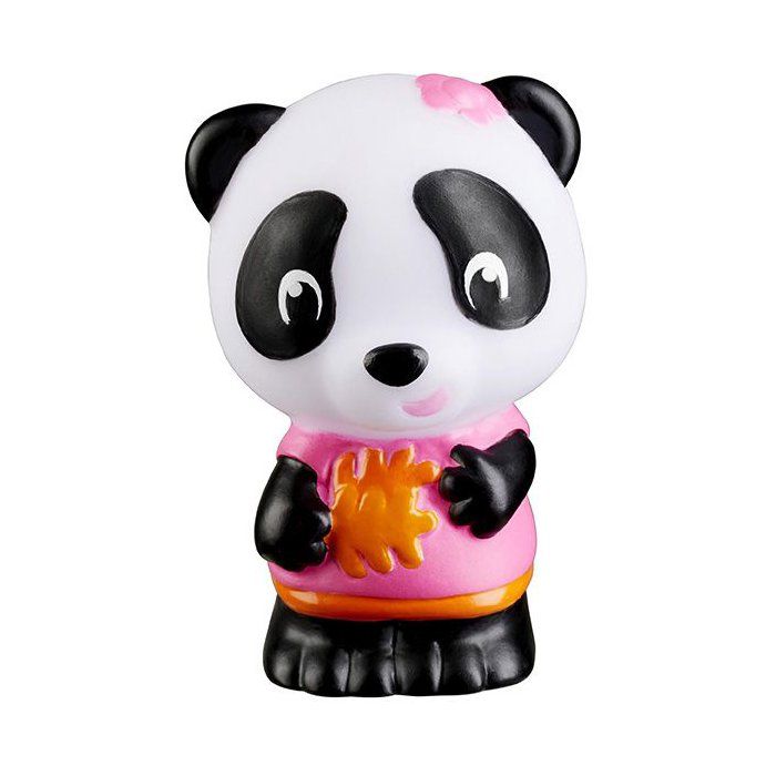 Lot 4 personnages - SOPHIE LA GIRAFE - Figurines Klorofil Panda - Bao - Jian - Tam - Poppy