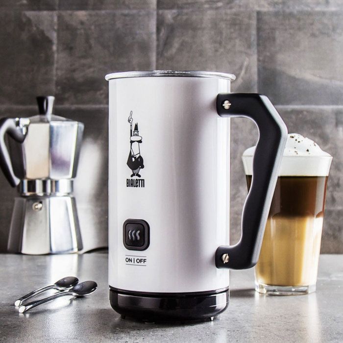 Mousseur a lait électrique - BIALETTI - MKF02 - 300 ml - Blanc