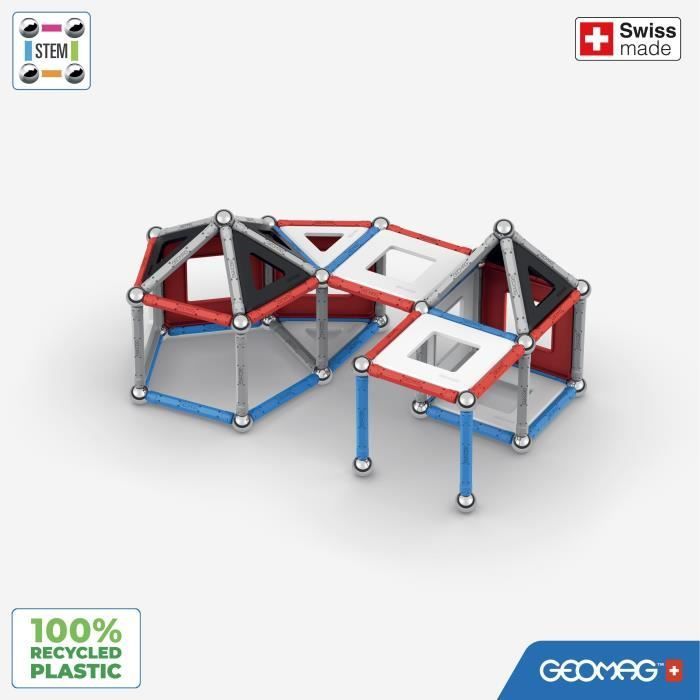 Jeu de construction magnétique - GEOMAG - Classic Panels - Fusée NASA - 103 pieces - Magnétique - Des 3 ans