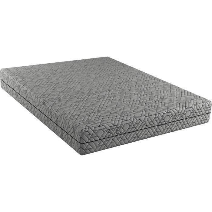 GEOFLEX - Matelas - 140 x 190 cm - Epaisseur 26 cm - Ressorts ensachÈs - RÈversible tres ferme ou ÈquilibrÈ