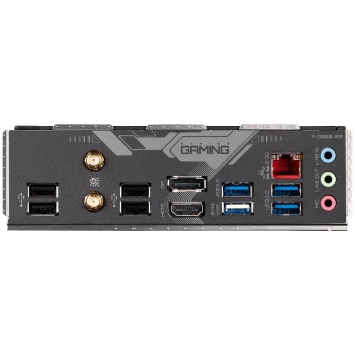 Carte mere - GIGABYTE - B760M Gaming X AX - DDR5 jusqu'a 7600 MHz - Wi-Fi 6E - 2.5GbE LAN