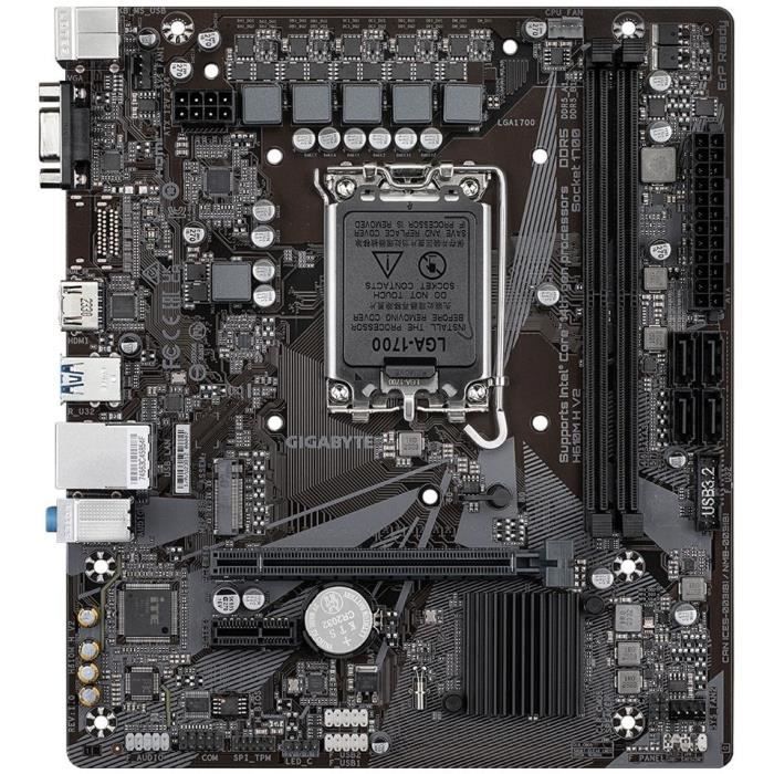 Carte mere - GIGABYTE - H610M H V2