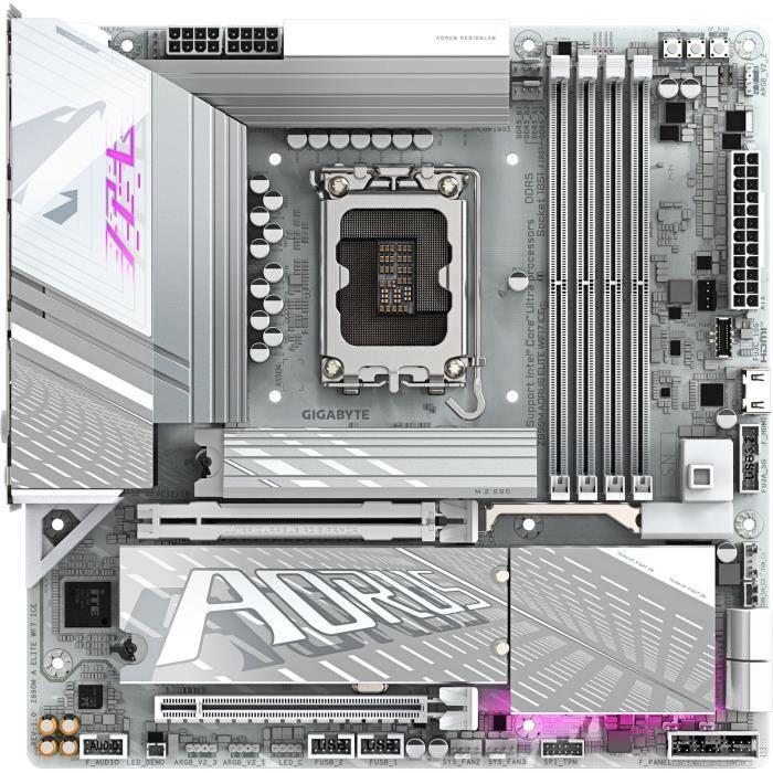 Carte mere - GIGABYTE - Z890M AORUS ELITE WIFI7 ICE