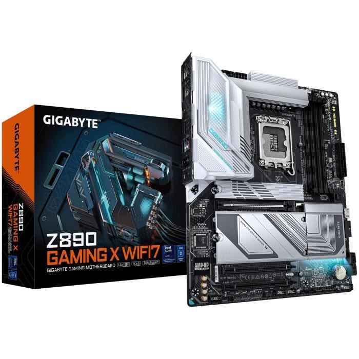 Carte mere - GIGABYTE - Z890 GAMING X WIFI7 - USB4 - LAN 2.5 GbE - Wi-Fi 7/Bluetooth 5.3
