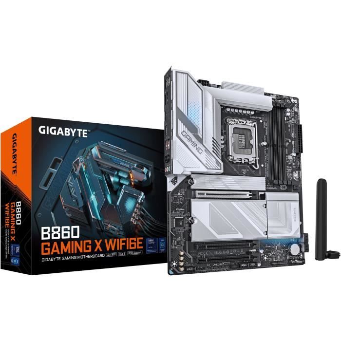 Carte mere - GIGABYTE - B860 GAMING X WIFI6E - DDR5 - WiFi 6E - 256 Go max