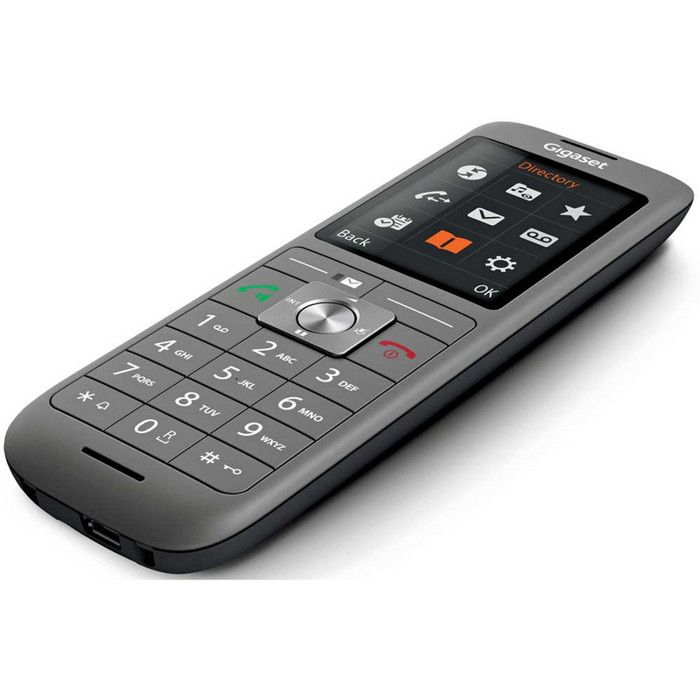 GIGASET Téléphone Fixe CL 660 A Duo Anthracite