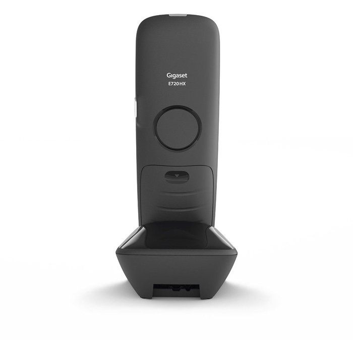 Téléphone sans fil Gigaset E720HX - Noir - 200 entrées - SMS - compatible Bluetooth 4.2 HSP et HFP